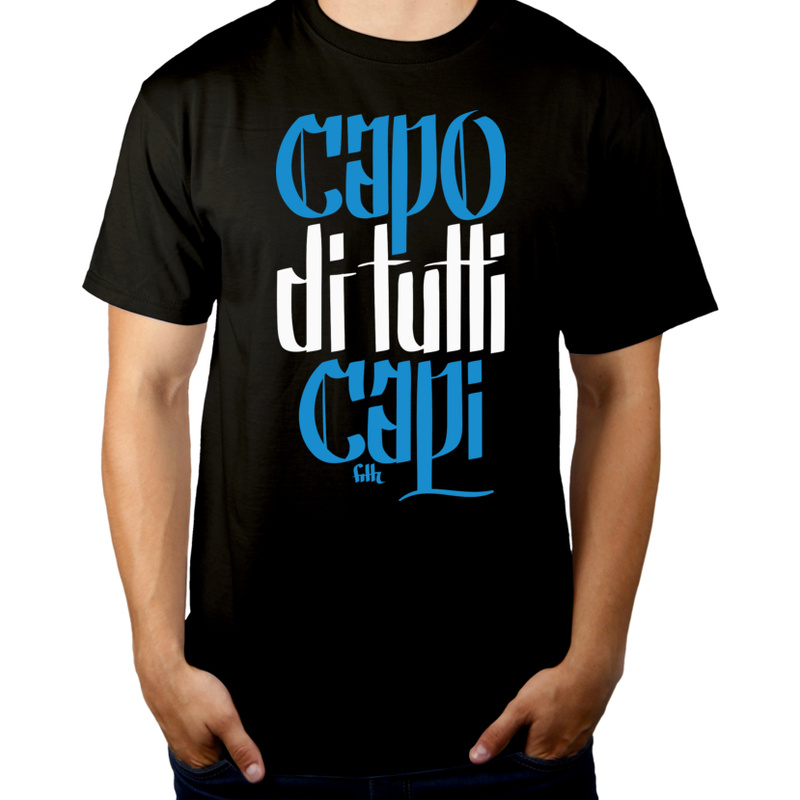Capo Di Tutti Capi - Męska Koszulka Czarna