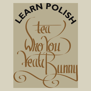 Learn Polish Tea Who You - Torba Na Zakupy Natural