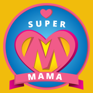 Super Mama - Damska Koszulka Żółta