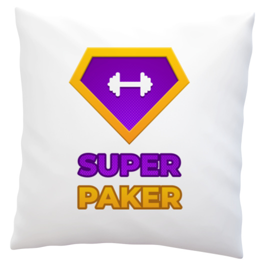 Super Paker - Poduszka Biała