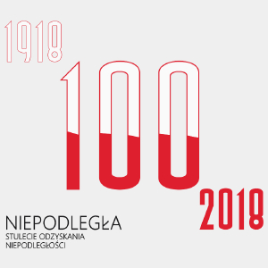 100 lat niepodległości 1918 - 2018  - Męska Koszulka Biała