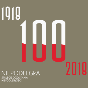 100 lat niepodległości 1918 - 2018  - Męska Koszulka Jasno Szara
