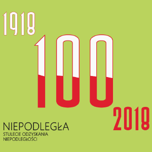 100 lat niepodległości 1918 - 2018  - Damska Koszulka Jasno Zielona