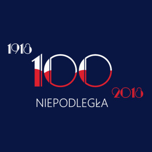 100 lat niepodległości 1918 - 2018 vol 2 - Damska Koszulka Granatowa