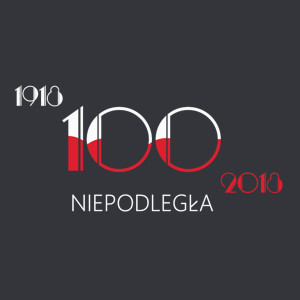 100 lat niepodległości 1918 - 2018 vol 2 - Męska Koszulka Szara