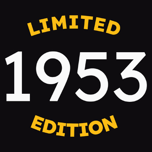 1953 Edycja Limitowana Urodziny 70 - Męska Bluza Czarna