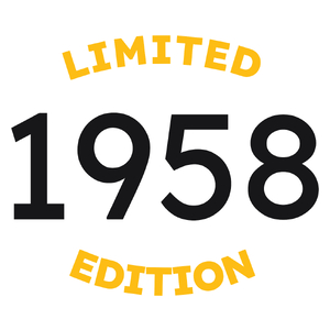 1958 Edycja Limitowana Urodziny 65 - Kubek Biały