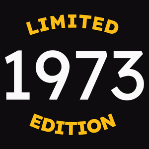 1973 Edycja Limitowana Urodziny 50 - Męska Bluza Czarna