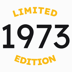 1973 Edycja Limitowana Urodziny 50 - Poduszka Biała