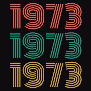 1973 Rok Urodzenia Urodziny 50 - Męska Bluza Czarna