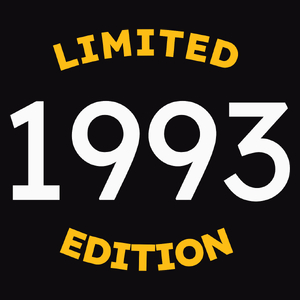 1993 Edycja Limitowana Urodziny 30 - Męska Bluza Czarna