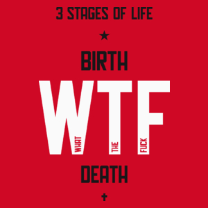 3 Stages Of Life - Damska Koszulka Czerwona