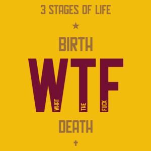 3 Stages Of Life - Damska Koszulka Żółta
