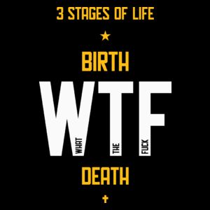 3 Stages Of Life - Torba Na Zakupy Czarna