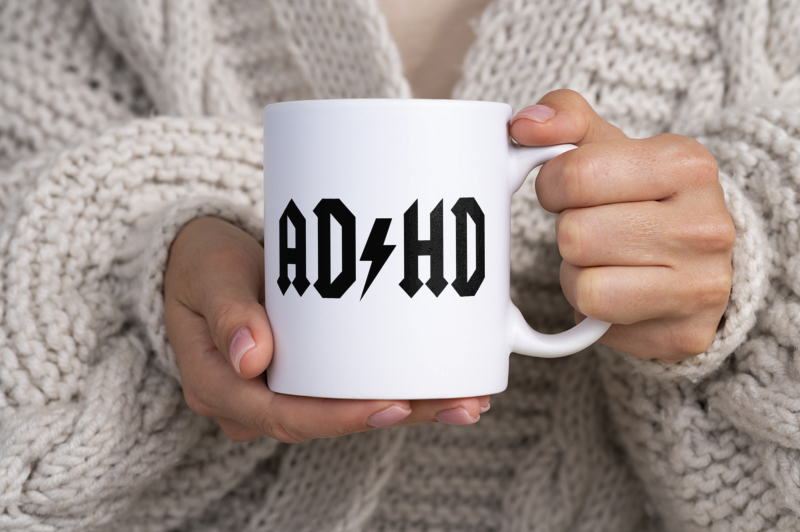 ADHD - Kubek Biały