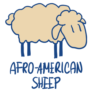Afro - American Sheep - Kubek Biały