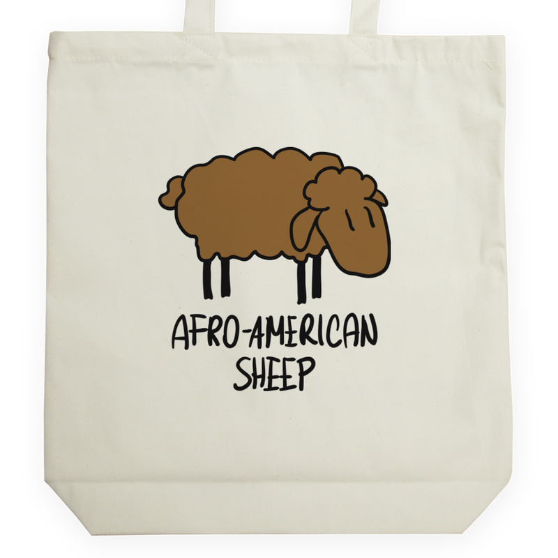 Afro - American Sheep - Torba Na Zakupy Natural