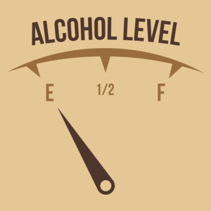 Alcohol Level - Męska Koszulka Piaskowa
