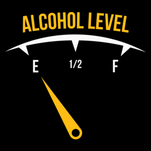 Alcohol Level - Torba Na Zakupy Czarna