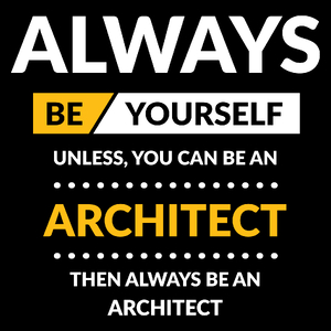 Always Be Architect - Torba Na Zakupy Czarna