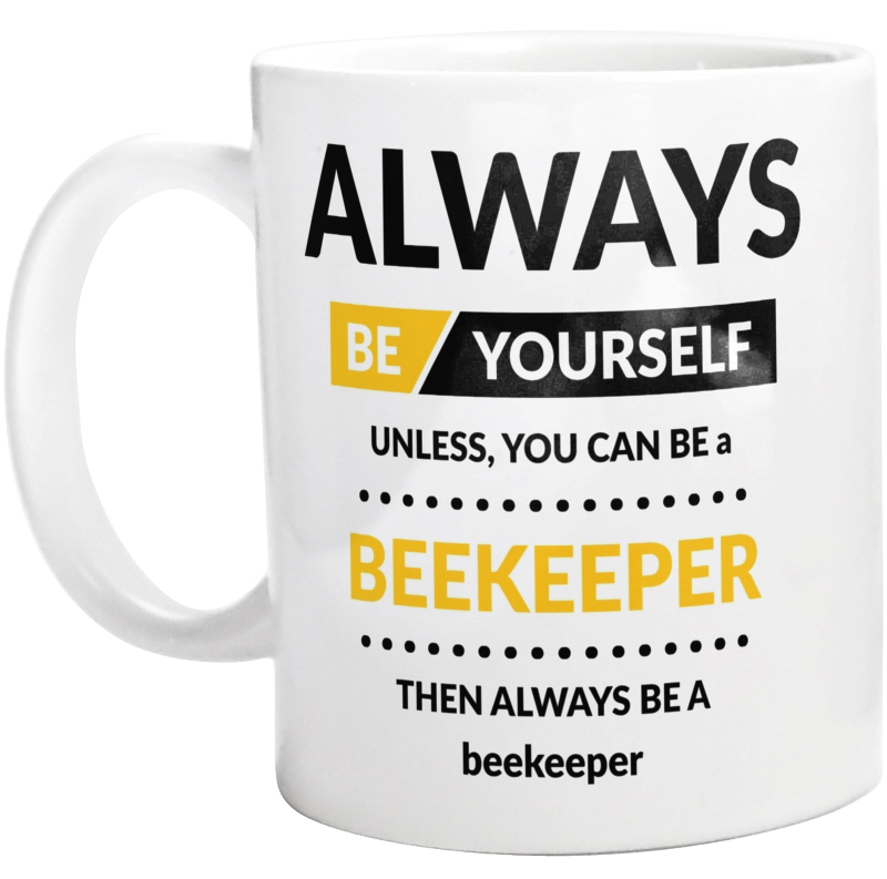 Always Be Beekeeper - Kubek Biały