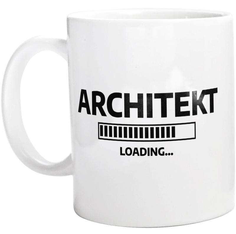 Architekt Loading - Kubek Biały