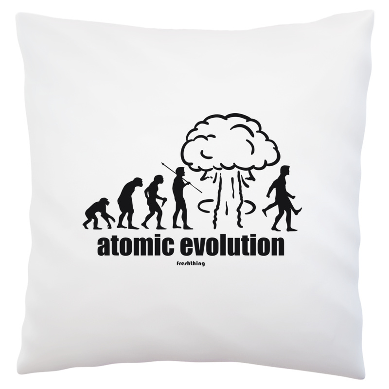 Atomic Evolution - Poduszka Biała
