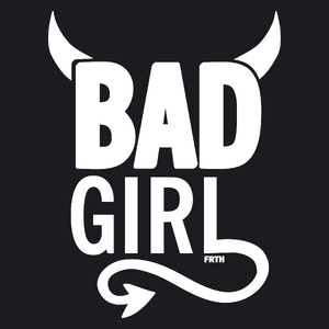 Bad Girl - Damska Koszulka Czarna