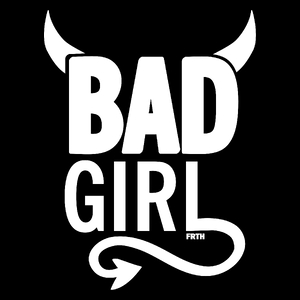 Bad Girl - Torba Na Zakupy Czarna