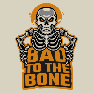Bad To The Bone - Torba Na Zakupy Natural