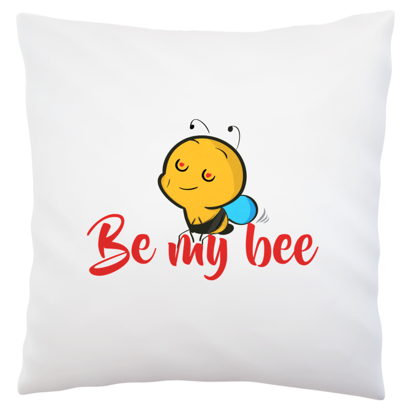 Be my bee - Poduszka Biała
