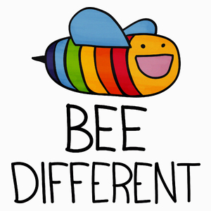 Bee Different - Poduszka Biała