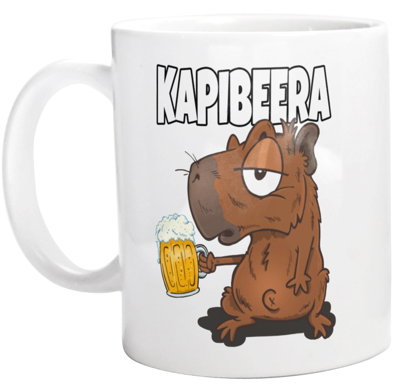 Beer Kapibara - Kubek Biały