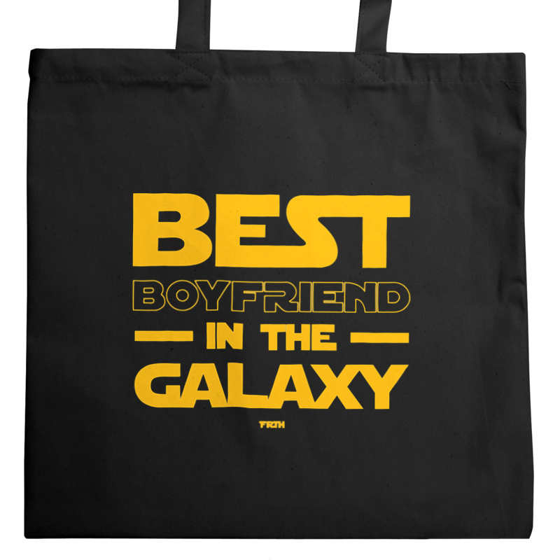 Best Boyfriend In The Galaxy - Torba Na Zakupy Czarna