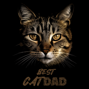 Best Cat Dad Najlepszy Koci Tata - Torba Na Zakupy Czarna