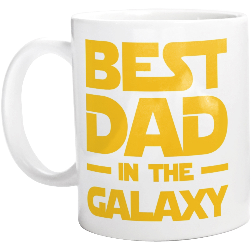 Best Dad In The Galaxy - Kubek Biały