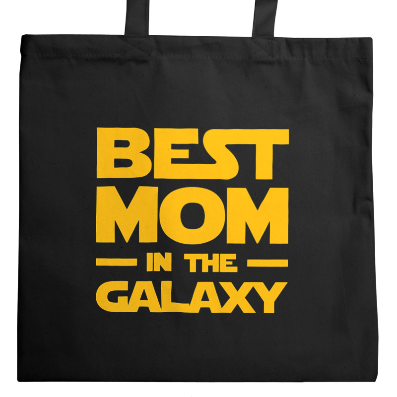 Best Mom In The Galaxy - Torba Na Zakupy Czarna