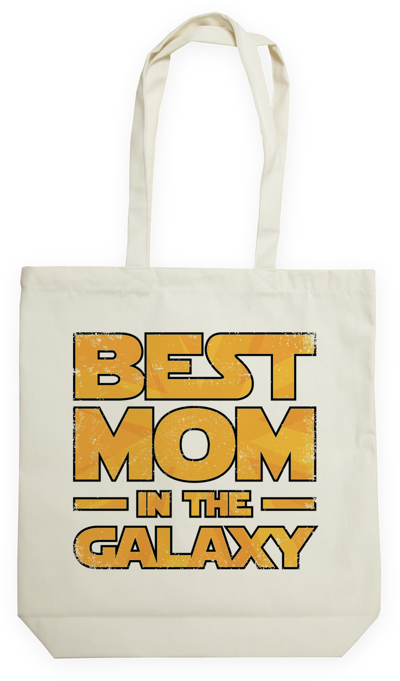 Best Mom In The Galaxy - Torba Na Zakupy Natural