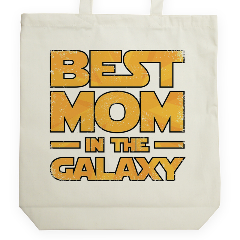 Best Mom In The Galaxy - Torba Na Zakupy Natural