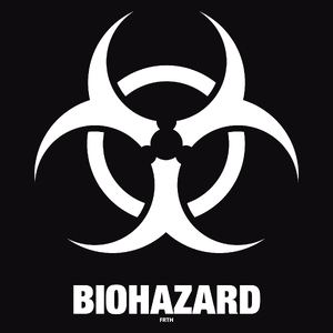 Biohazard - Męska Bluza z kapturem Czarna