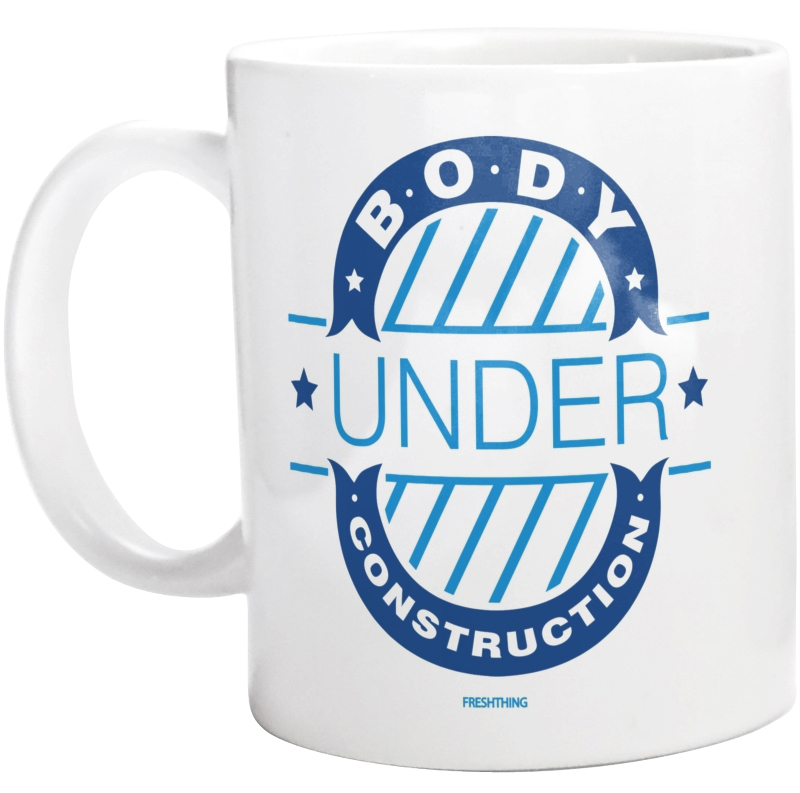 Body Under Construction - Kubek Biały