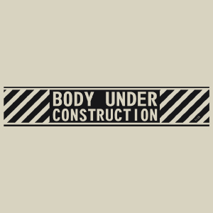 Body Under Construction - Torba Na Zakupy Natural