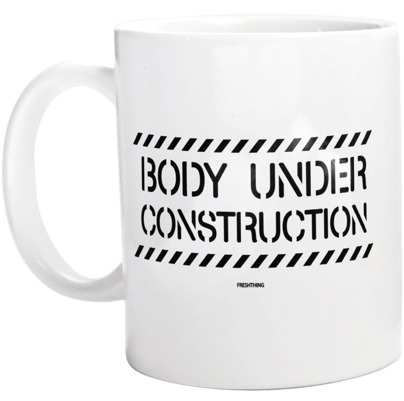 Body Under Construction - Napisy - Kubek Biały