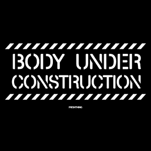 Body Under Construction - Napisy - Torba Na Zakupy Czarna