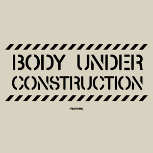 Body Under Construction - Napisy - Torba Na Zakupy Natural