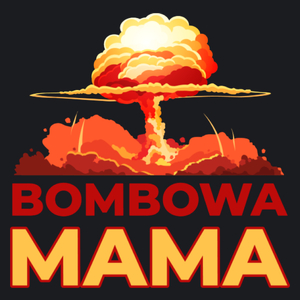 Bombowa Mama - Damska Koszulka Czarna