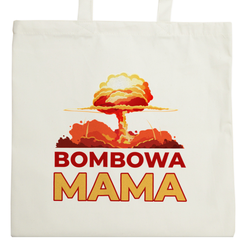 Bombowa Mama - Torba Na Zakupy Natural
