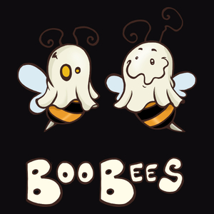 BooBees - Męska Bluza z kapturem Czarna