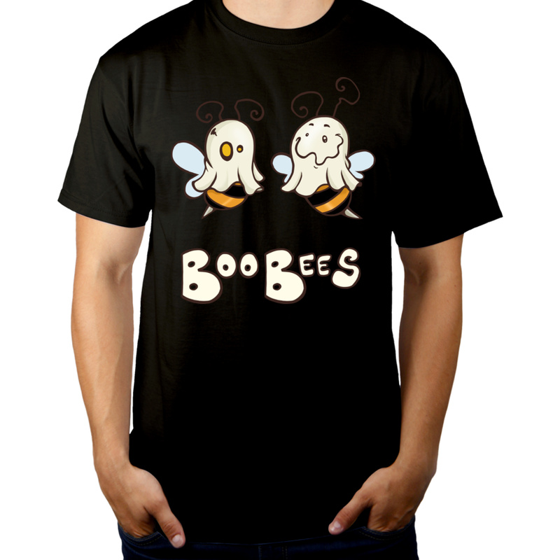 BooBees - Męska Koszulka Czarna