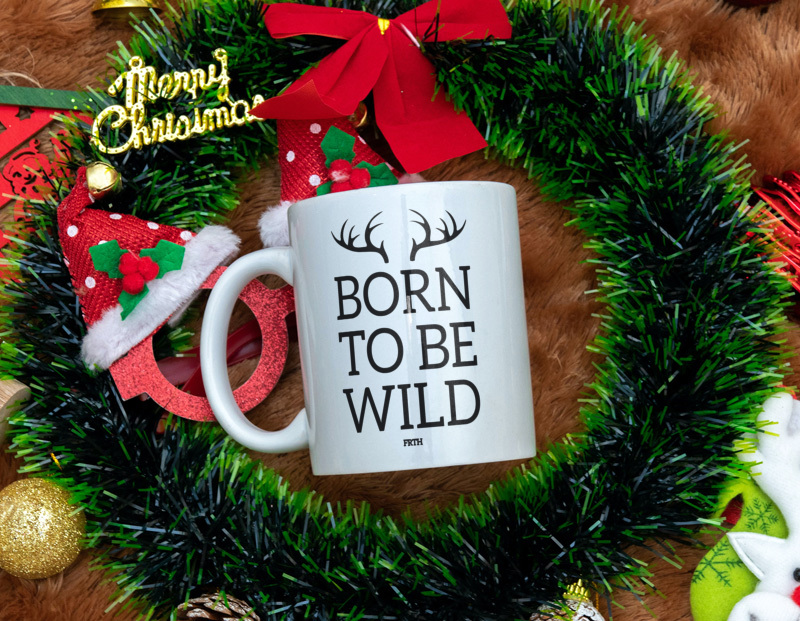 Born To Be Wild - Kubek Biały